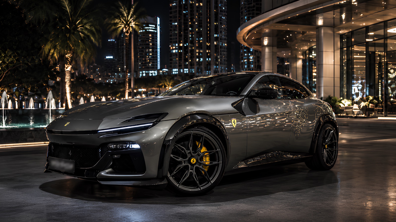 Ferrari Purosangue Novitec 2024 rouge — EVOLUXURY Fleet, réservée
