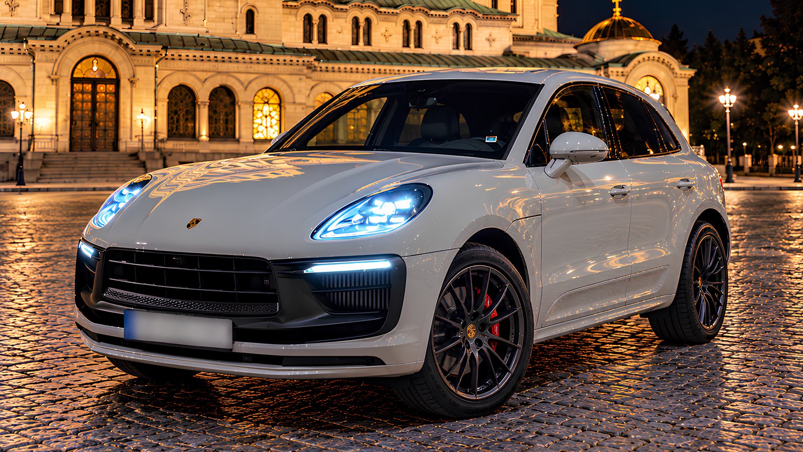 Porsche Macan GTS 2022 blanc — EVO LUXURY Fleet, réservée